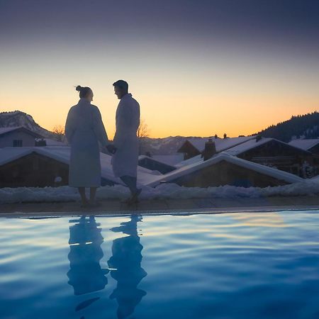 Alpin Lodges - Moderne Appartements Mit Zugang Zu 3000 Qm Spa Panoramahotel Oberjoch Бад-Хинделанг Экстерьер фото