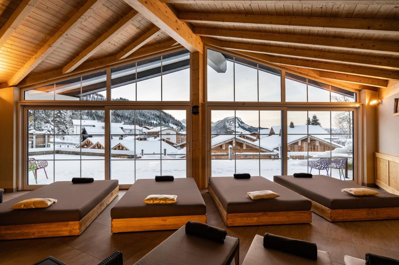 Alpin Lodges - Moderne Appartements Mit Zugang Zu 3000 Qm Spa Panoramahotel Oberjoch Бад-Хинделанг Экстерьер фото