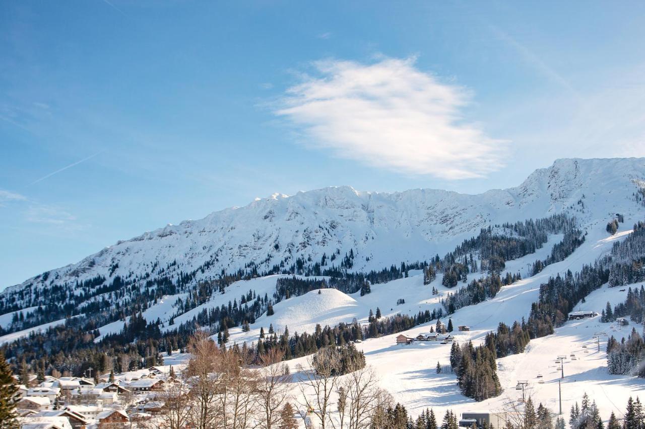 Alpin Lodges - Moderne Appartements Mit Zugang Zu 3000 Qm Spa Panoramahotel Oberjoch Бад-Хинделанг Экстерьер фото
