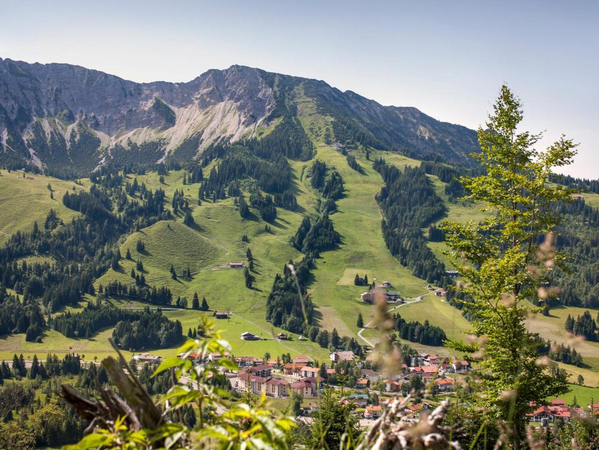 Alpin Lodges - Moderne Appartements Mit Zugang Zu 3000 Qm Spa Panoramahotel Oberjoch Бад-Хинделанг Экстерьер фото